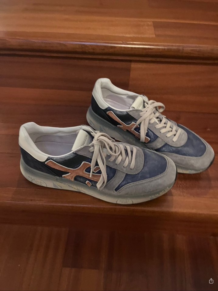 Gri Bağcıklı Tie-Dye Erkek Spor Ayakkabı - Görsel 4