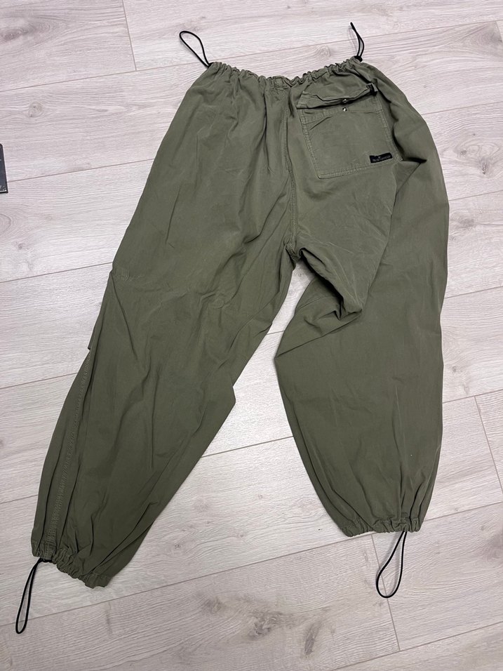 Haki  Bol Kesim Pantolon - Görsel 4