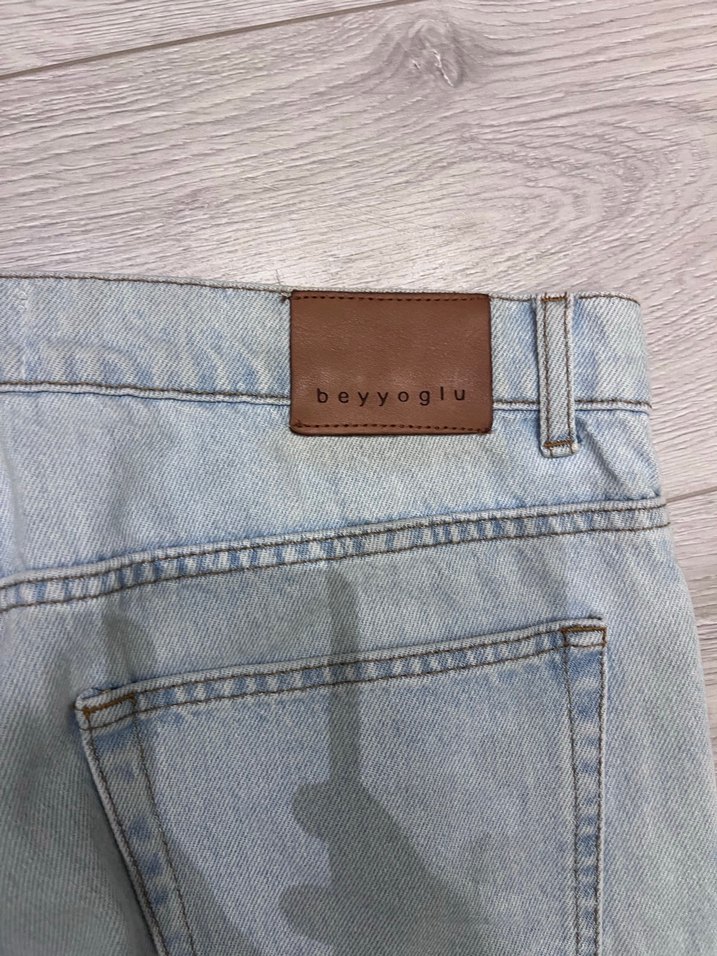 erkek Mavi Denim Regular Fit Jean - Görsel 5