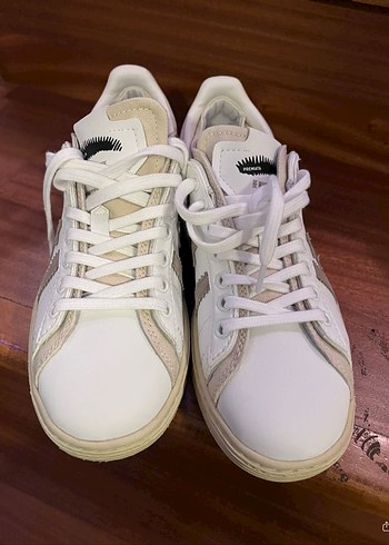 Premiata Beyaz Bağcıklı Kadın Spor Ayakkabı - Görsel 3