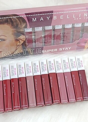 Maybelline ruj seti