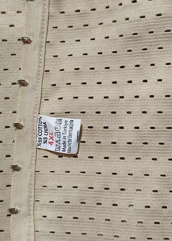 Bej Renkli Midi lohusa Korsesi - Görsel 4