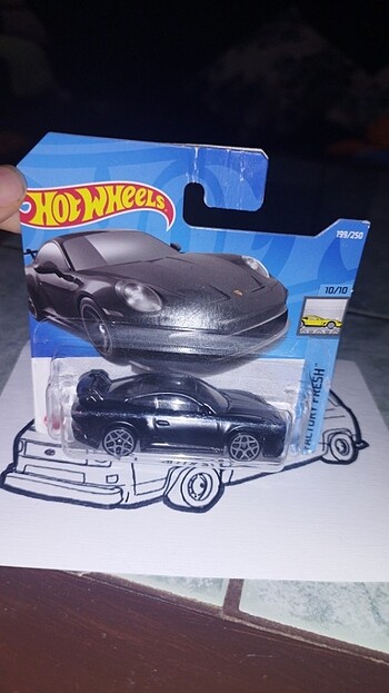 Porsche 911 GT3 hotwheels 