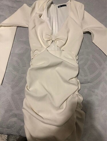 xs Beden beyaz Renk Nikah& Dış çekim elbisesi