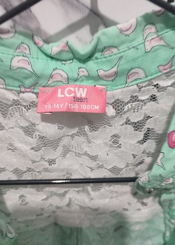 Düğmeli V Yaka Yeşil Kadın Bluz - Görsel 2