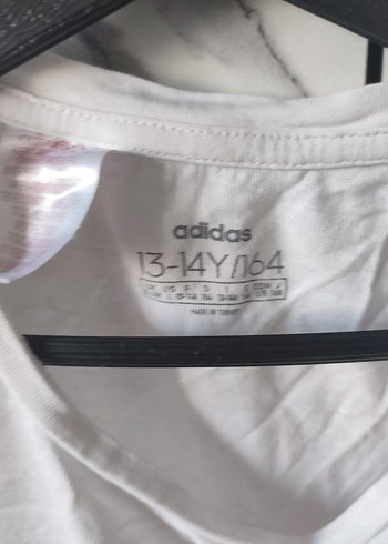Beyaz Adidas Kız Tişörtü - Görsel 2