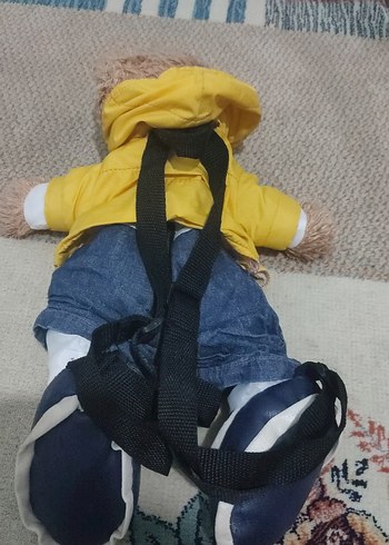 Diğer Sarı Ceketli Peluş Ayıcık