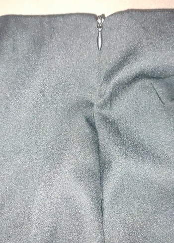 s Beden siyah Renk Siyah Kemerli Mini Etek