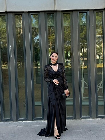 Diğer Siyah transparan abiye