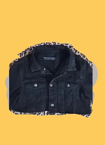 Crop ceket