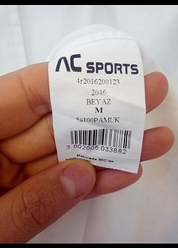 m Beden Altınyıldız marka beyaz gömlek