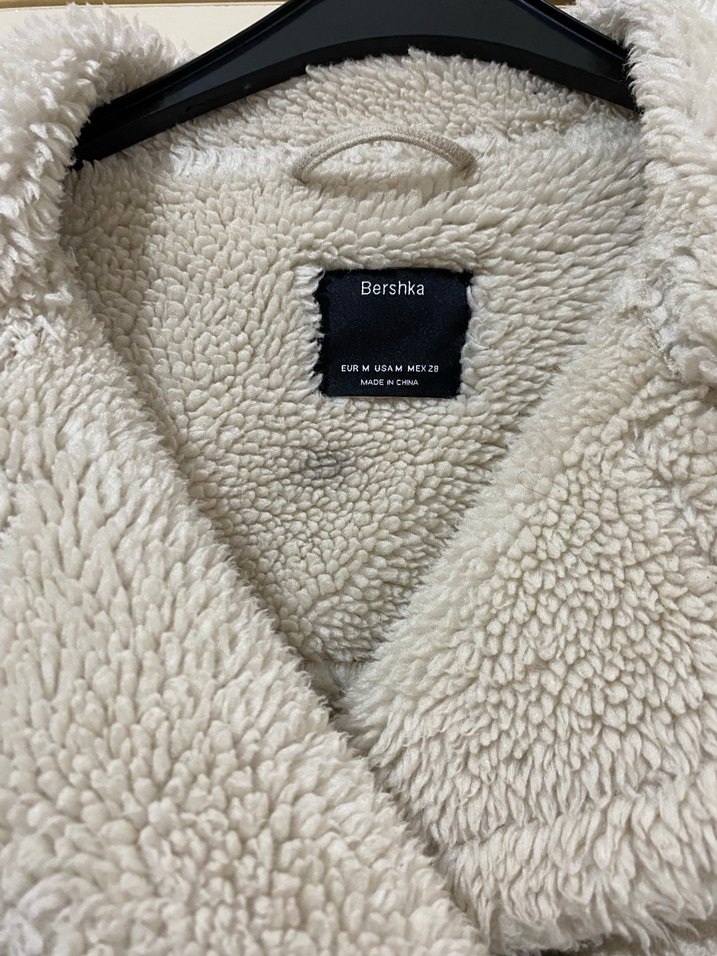 Krem Süet Kadın Ceket, Kürklü, Günlük Şık - Görsel 3