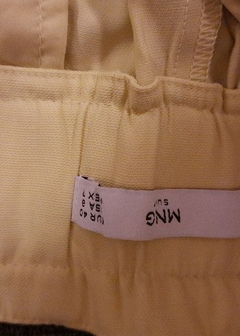 Mango 40 beden sarı şort - Görsel 2