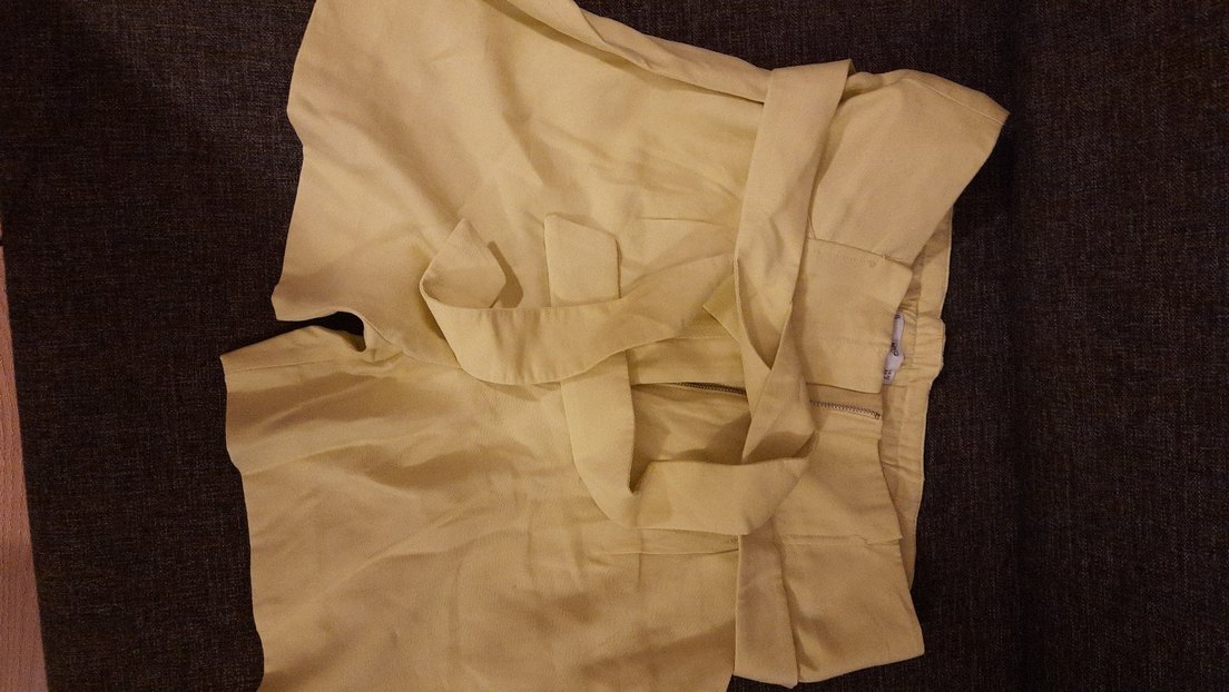 Mango 40 beden sarı şort - Görsel 3