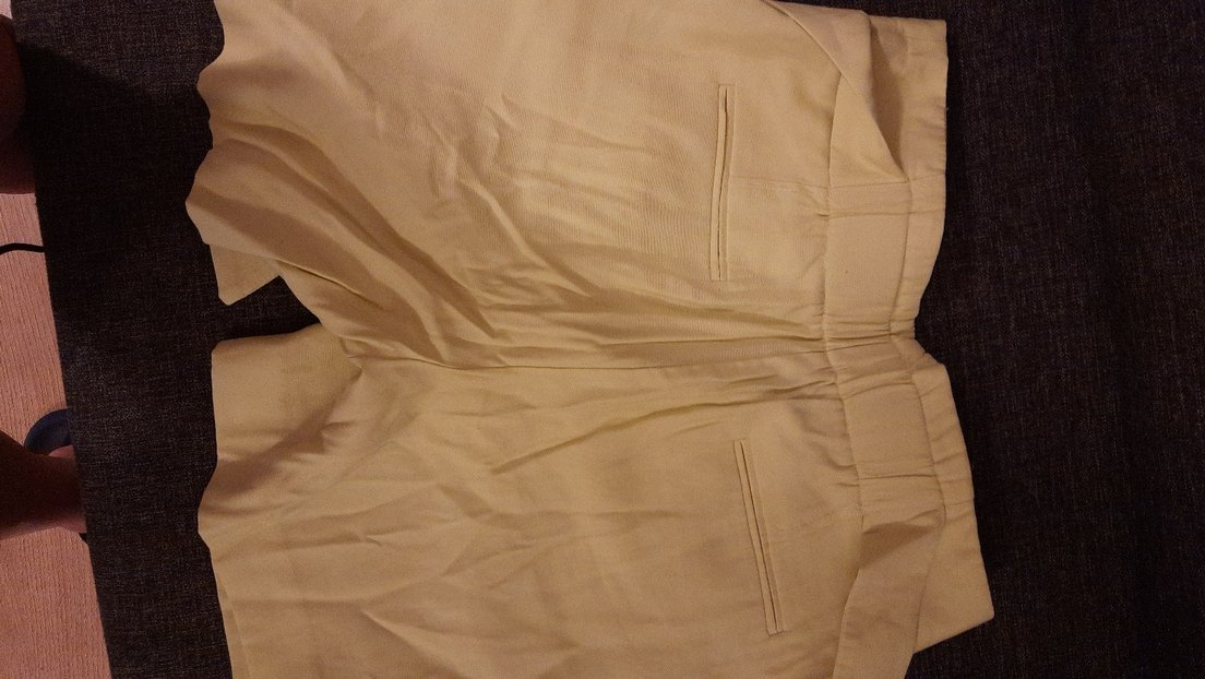 Mango 40 beden sarı şort - Görsel 4