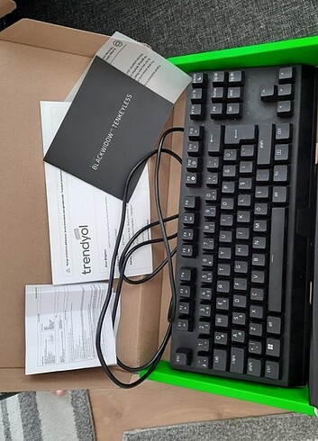 Razer Blackwindow # oyuncu klavyesi
