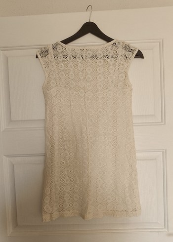 Jimmy jey s beden astarlı dantel elbise - Görsel 2