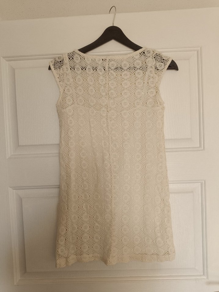 Jimmy jey s beden astarlı dantel elbise - Görsel 2