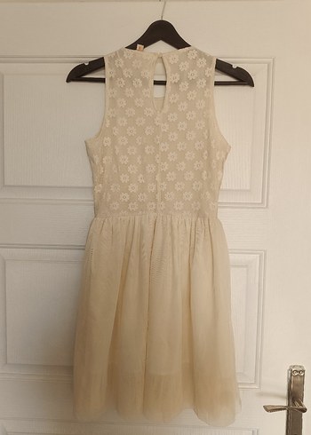 koton s beden astarlı tül elbise - Görsel 2