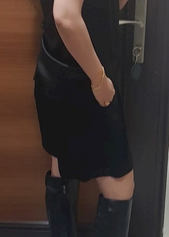 adl night zoom xs saten ceket şort bluz takim - Görsel 3