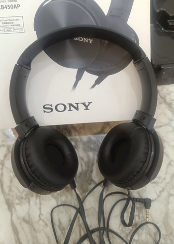Sony Siyah Kablolu Kulaklık - Görsel 4