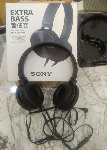 Sony Siyah Kablolu Kulaklık - Görsel 3