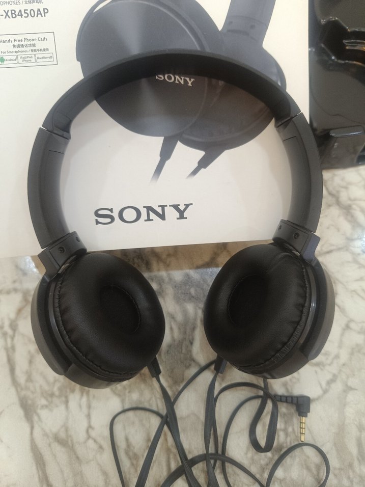 Sony Siyah Kablolu Kulaklık - Görsel 4