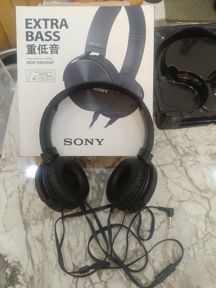 Sony Siyah Kablolu Kulaklık - Görsel 3