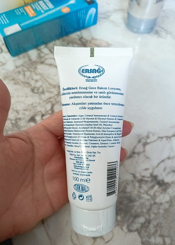 Ersag Gece Bakım Losyonu 100 ml - Görsel 2