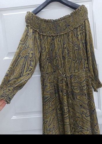 Adl Karmen yaka elbise - Görsel 4