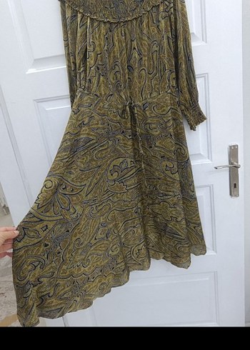 Adl Karmen yaka elbise - Görsel 6