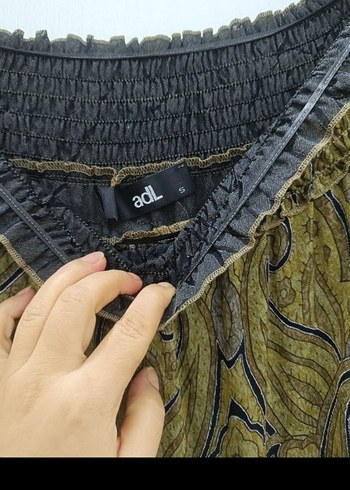 Adl Karmen yaka elbise - Görsel 5