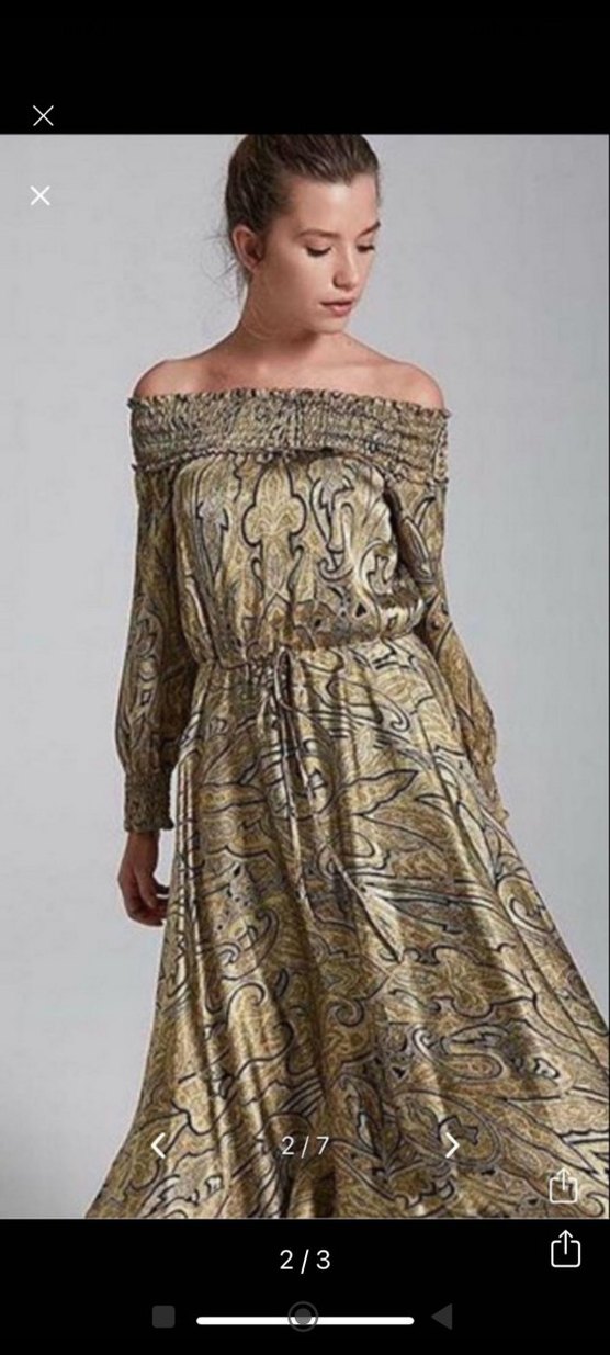 Adl Karmen yaka elbise - Görsel 2