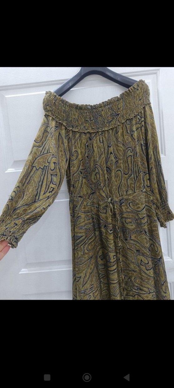 Adl Karmen yaka elbise - Görsel 4