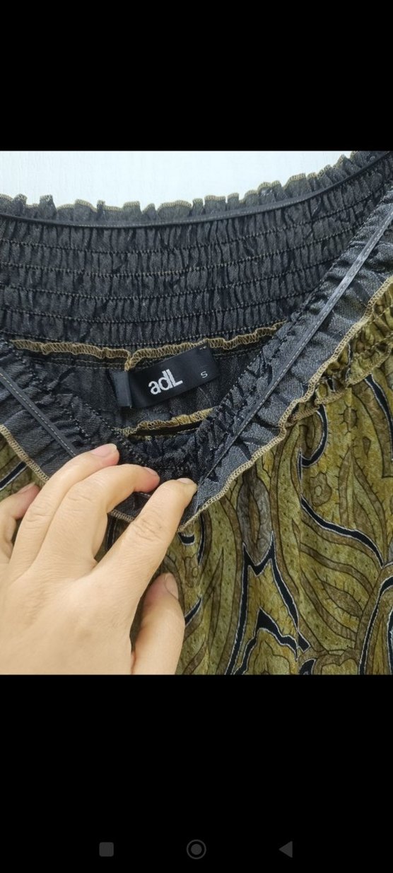 Adl Karmen yaka elbise - Görsel 5