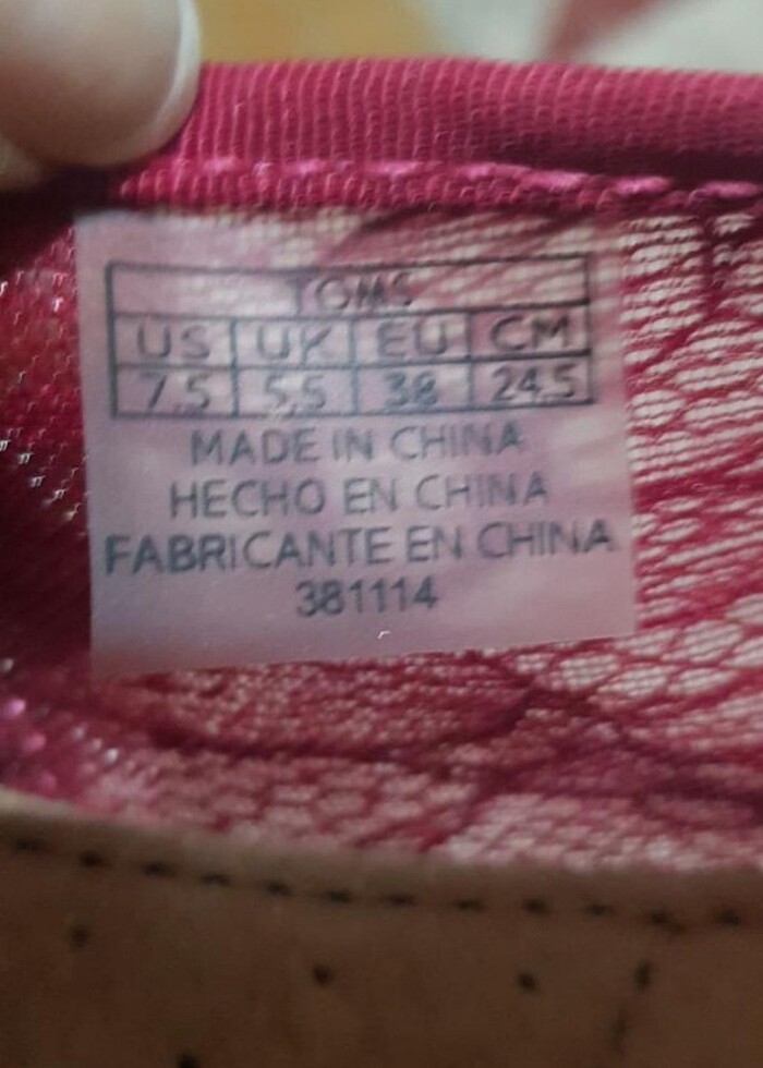 Toms ayakkabı - Görsel 4