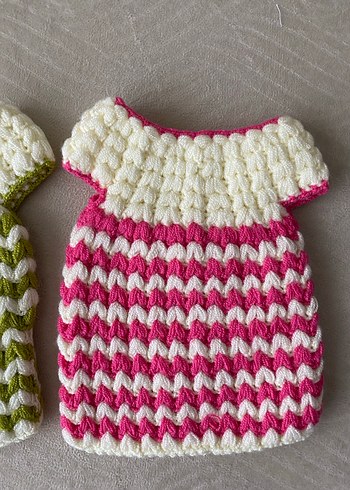 Renkli Örgü Banyo lifi - Görsel 3